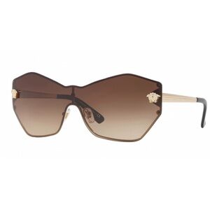 VERSACE | Shield Sunglasses
Gold-Brown Gradient Woman’s